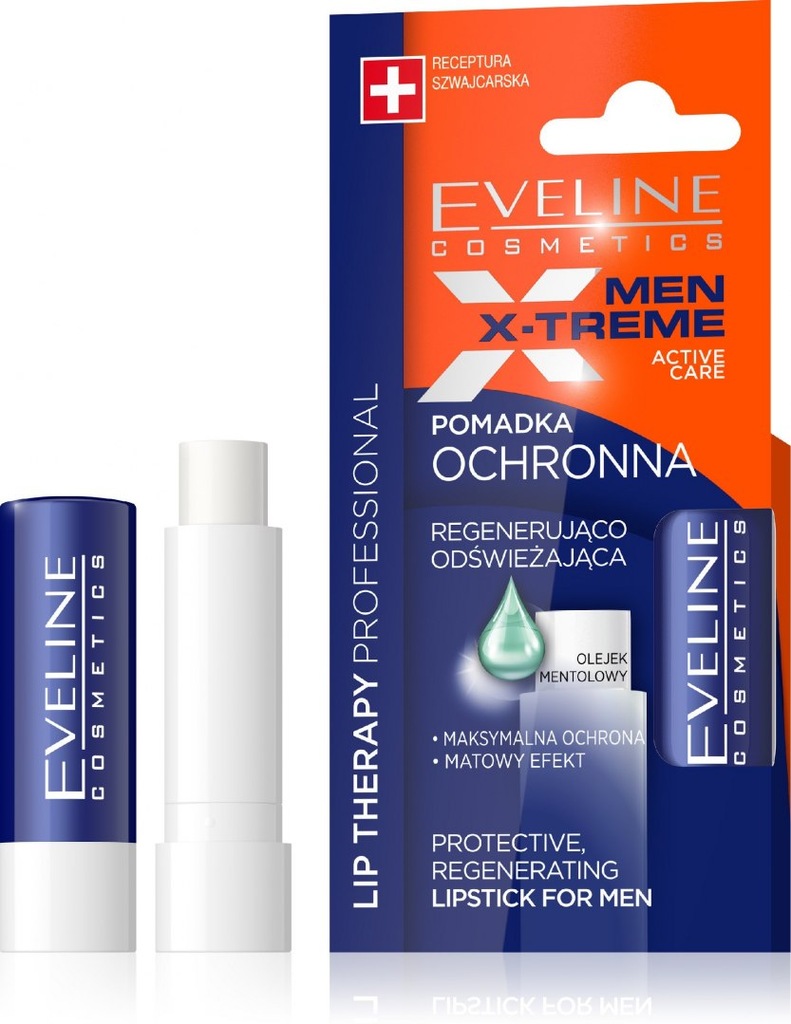 Eveline Lip Therapy Pomadka ochronna do ust Men X-