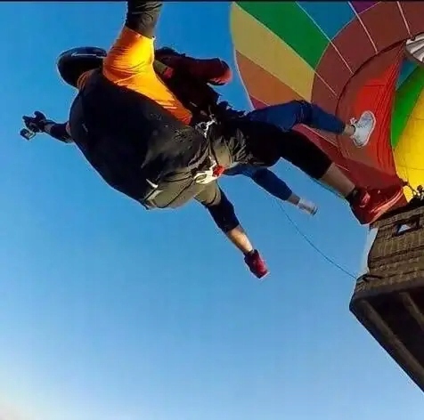 Skok spadochronowy z balonu - Karkonosze i Pogórze Izerskie