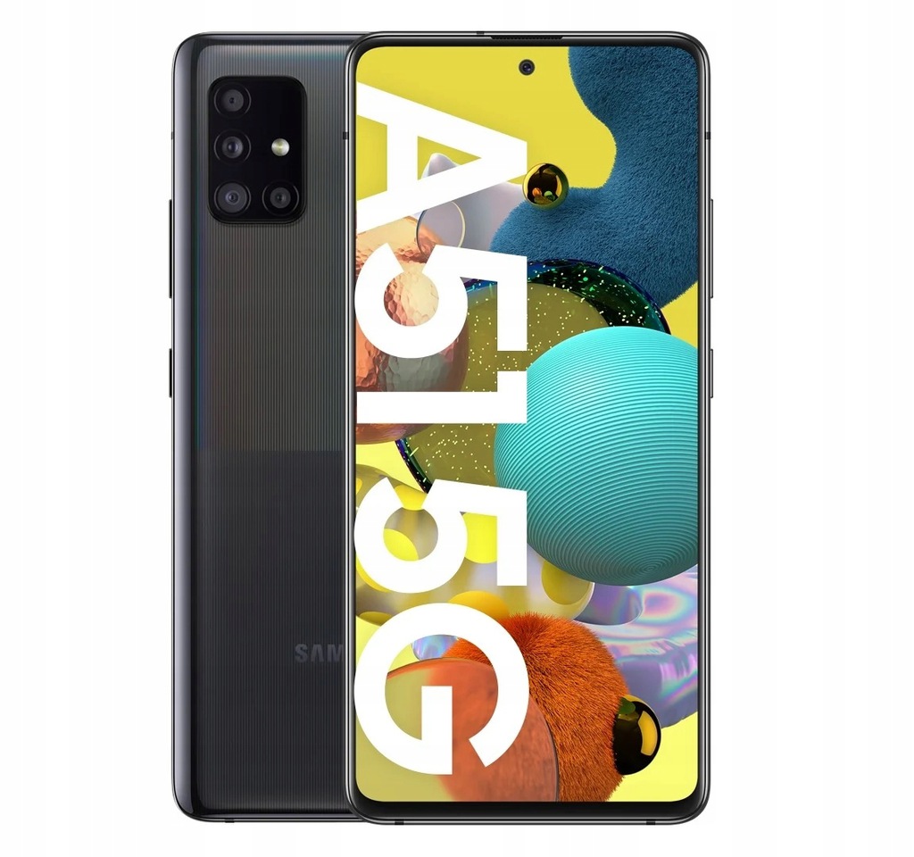 Samsung GALAXY A51 5G DS 48MP NFC 6/128GB Black - 12309614703 ...