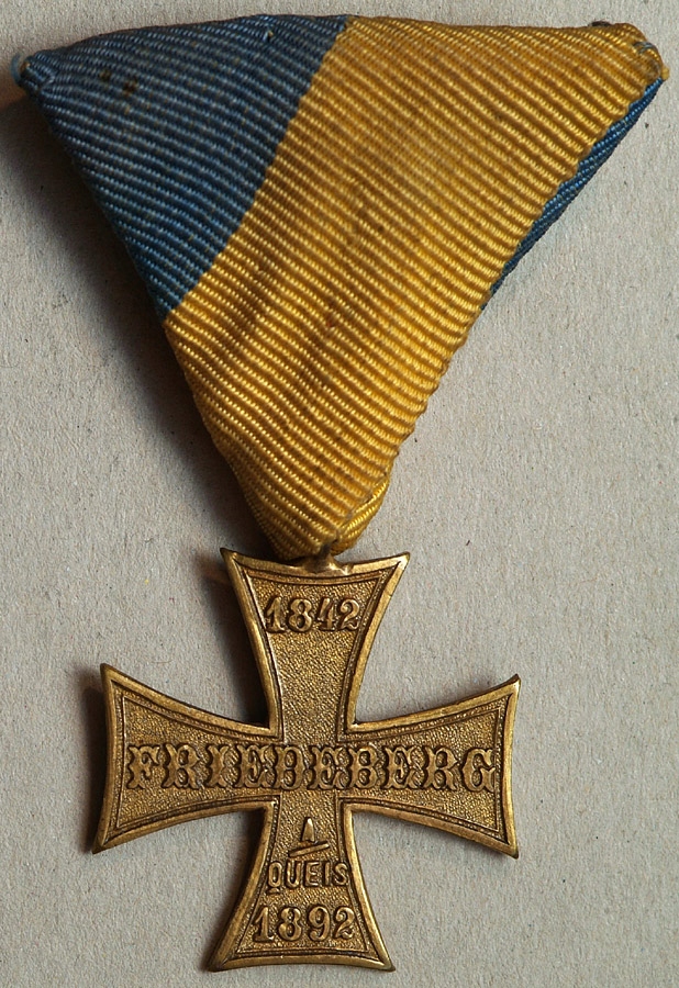 Mirsk - Friedeberg - Krzyż kombatancki 1842-1892