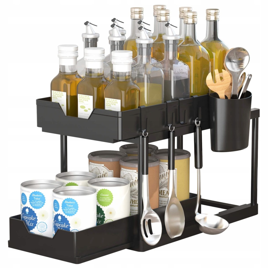 2 POZIOMOWA PÓŁKA POD ZLEW ORGANIZER DO ZLEWU