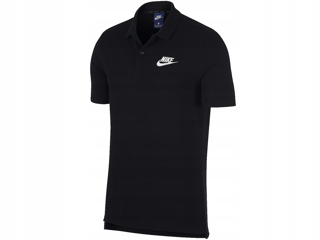 NIKE POLO 909746 010 CZARNA MĘSKA POLÓWKA KOSZULKA