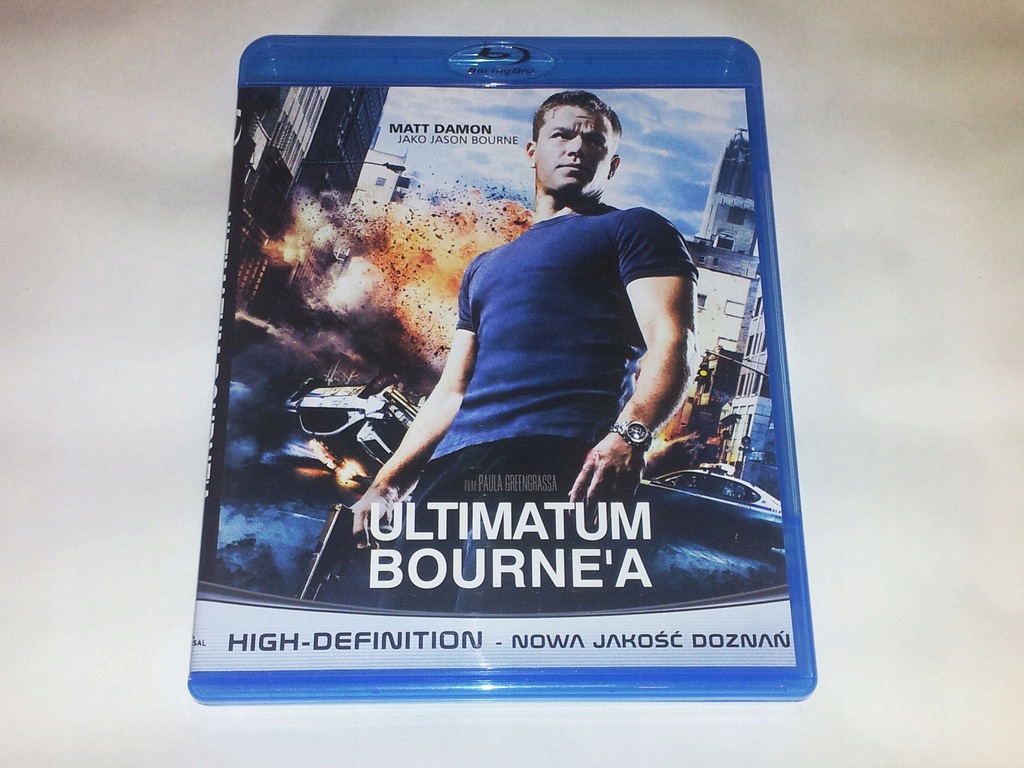 Ultimatum Bourne'a - Blu-ray - PL - i inne FILMY