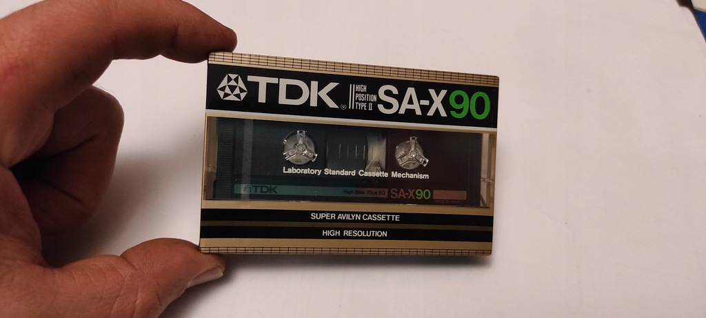 TDK SA-X90 1985 NOS folia SA-X 90 Japan #2196