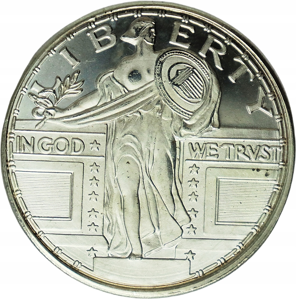 Medal Liberty USA 1 oz Ag999