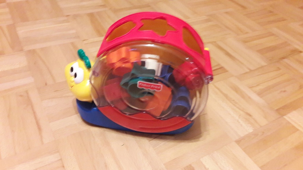 Fisher Price Ślimak smakosz klocków