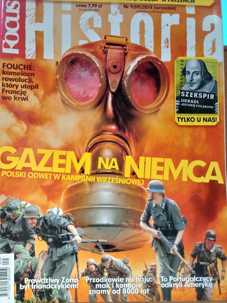Focus Historia Gazem na Niemca 9-2014 / b