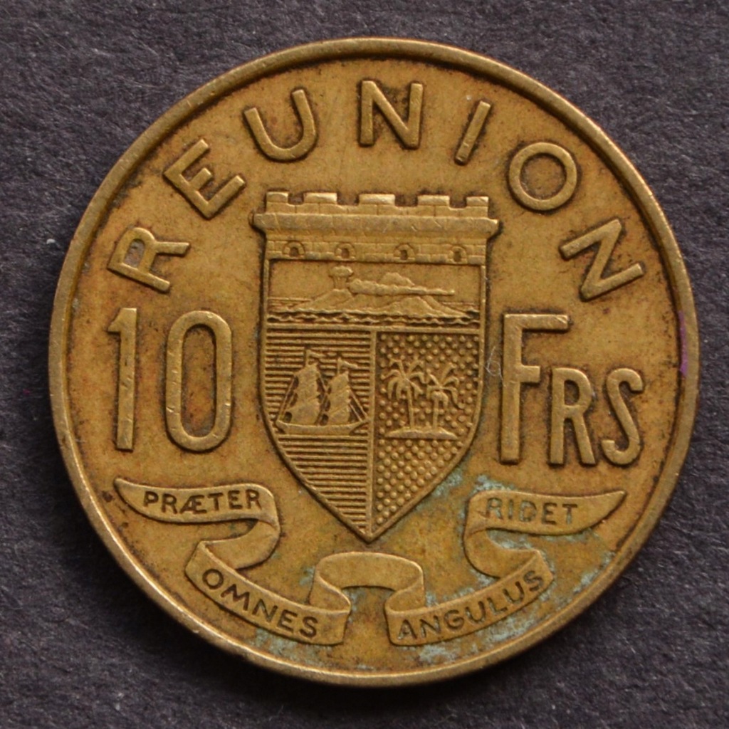 Reunion - 10 franków 1971