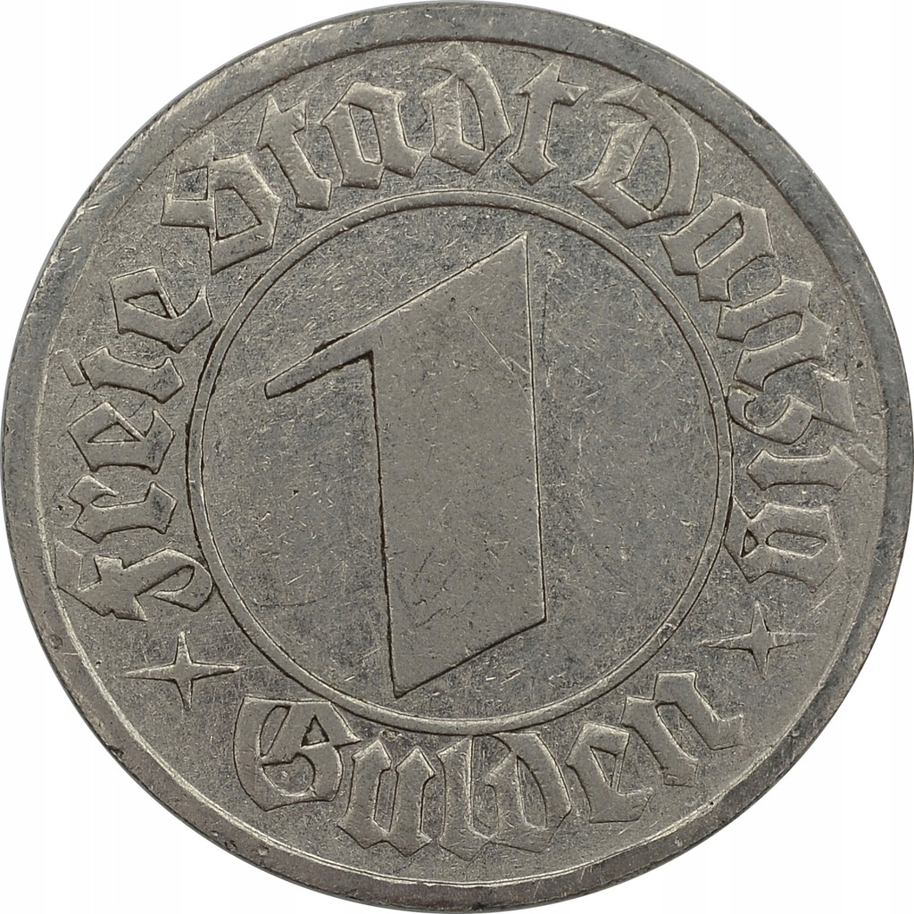 11.fu! WM GDAŃSK, 1 GULDEN 1932