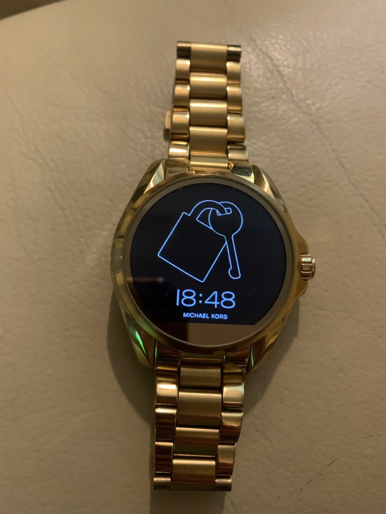 Zegarek smart watch Michael Kors złoty
