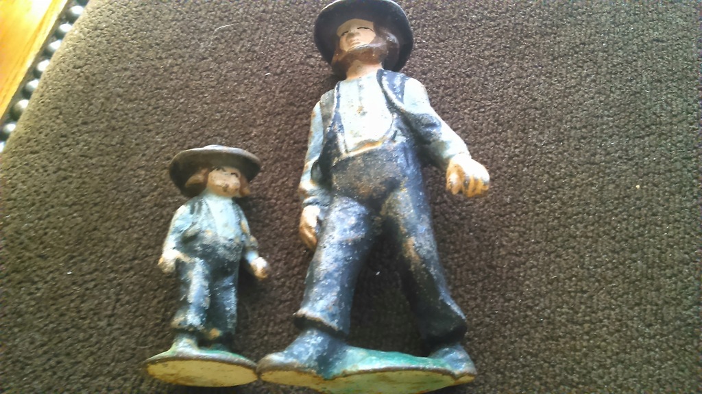 Mormon figurka żeliwo figurki zestaw USA Stany
