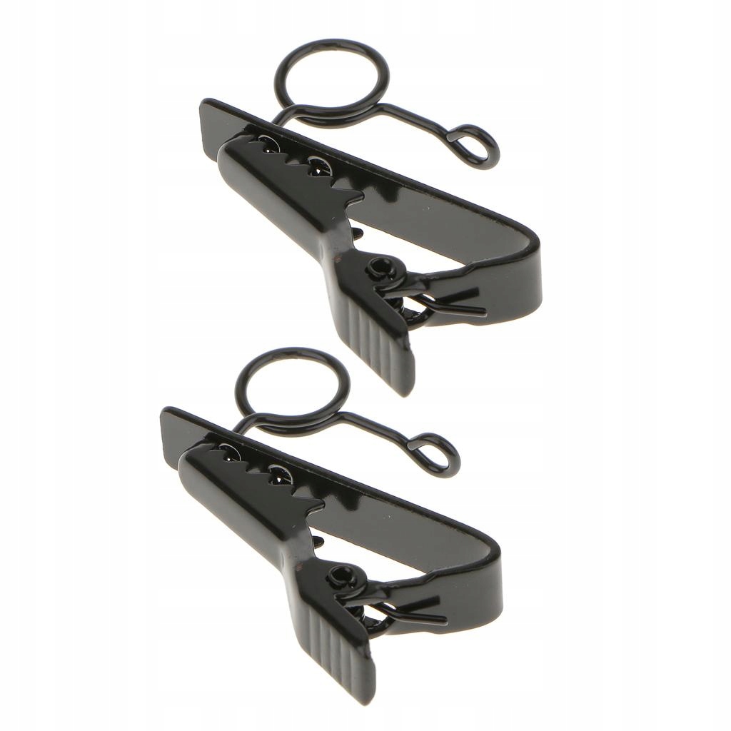 2x Mic Lapel Tie Clip for Lectures
