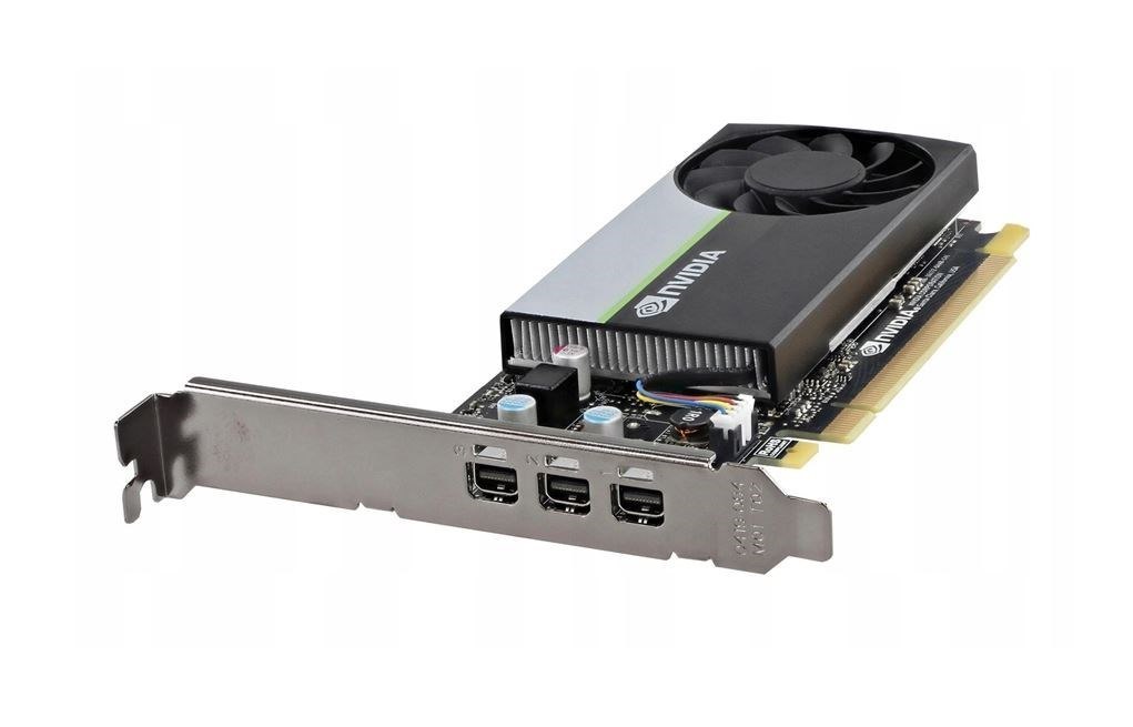 Karta graficzna Nvidia T400 4GB, GDDR6, 3x mini DisplayPort, 30W,PCI Gen3 x