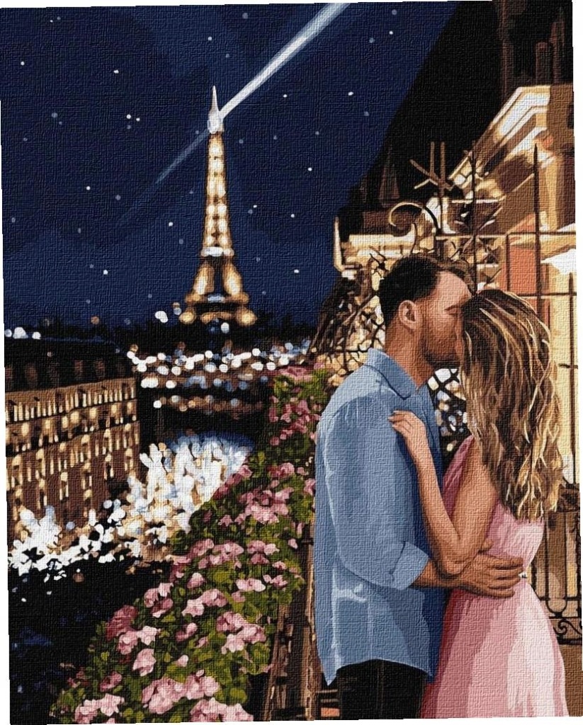 Malowanie po numerach - Romantyczna randka 40x50