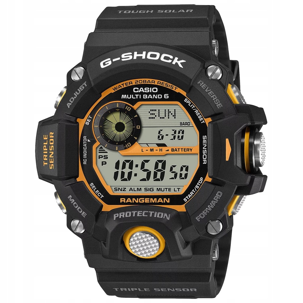 Zegarek CASIO G-Shock Rangerman GW-9400Y-1ER [+GRAWER]