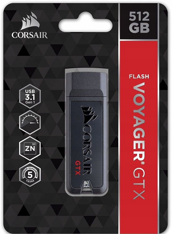 Pendrive Corsair Voyager GTX 512GB USB 3.1