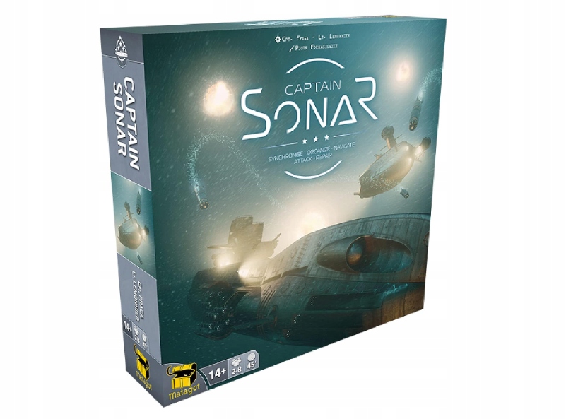 NOWA gra planszowa Captain Sonar (wyd. Matagot) UNIKAT gra w folii