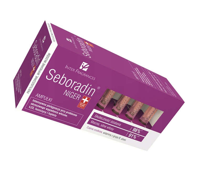 SEBORADIN NIGER AMPUŁKI 77 ML (14 X 5,5 ML)