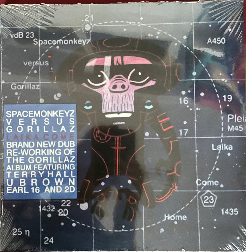 Spacemonkeyz vs. Gorillaz – Laika Come Home 2LP - 12764724253 ...