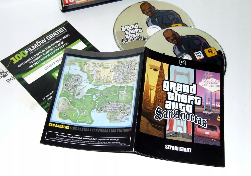 Купить GTA GRAND THEFT AUTO - САН-АНДРЕАС [PL] -vg: отзывы, фото и ...
