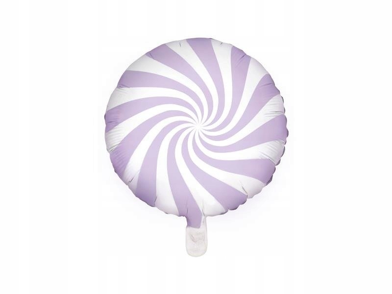 Balon foliowy Cukierek 45cm jasny liliowy 50 szt.