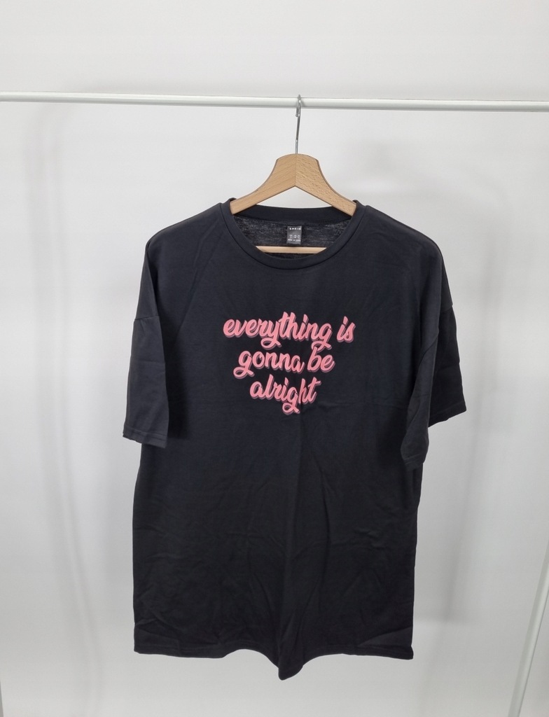 SHEIN T-SHIRT DAMSKI Z NARUKIEM M 264