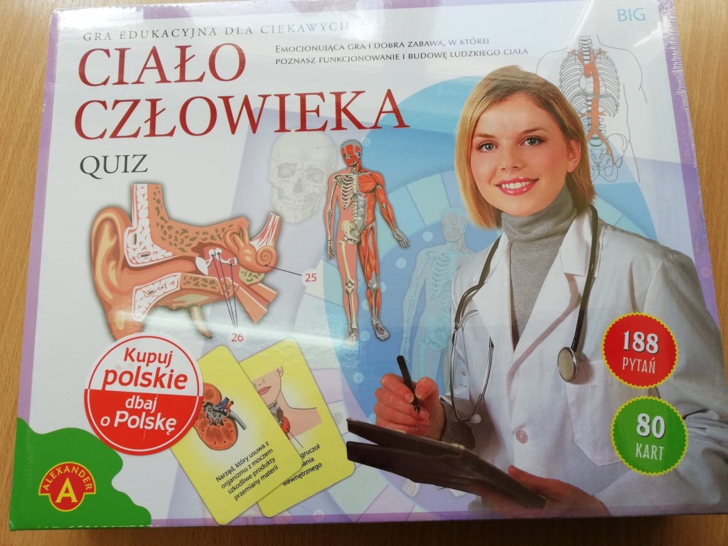 GRA CIAŁO CZŁOWIEKA EDUKACYJNA quiz