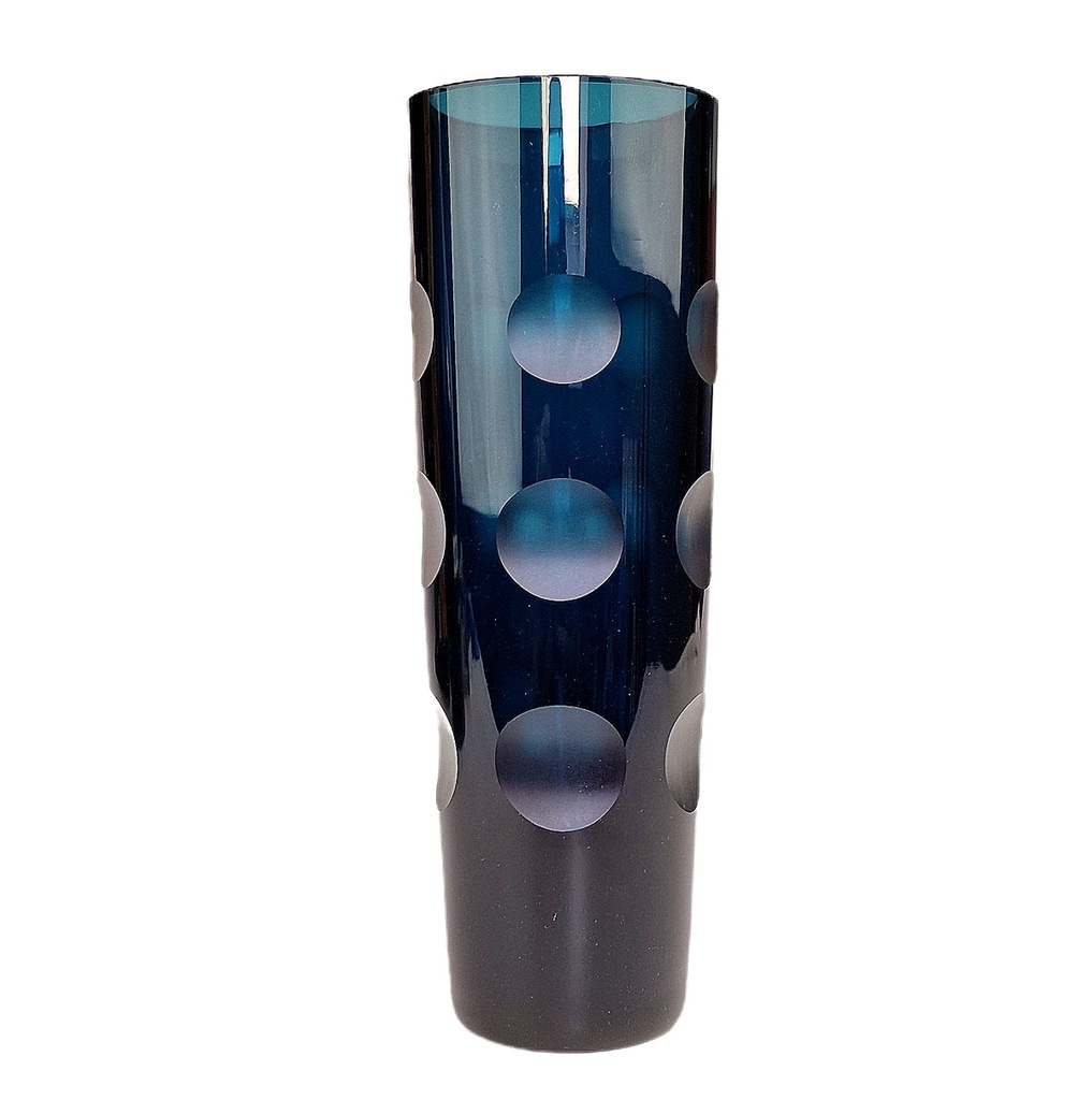 WAZON / Friedrich Kristall Art Glass Vase Germany