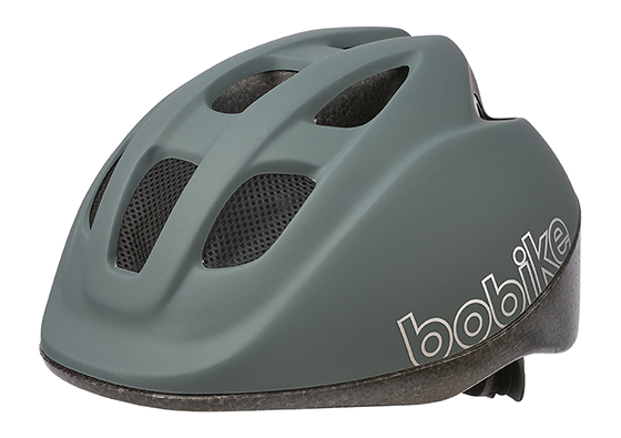 Kask ochronny rowerowy BOBIKE GO dla dzieci S grey