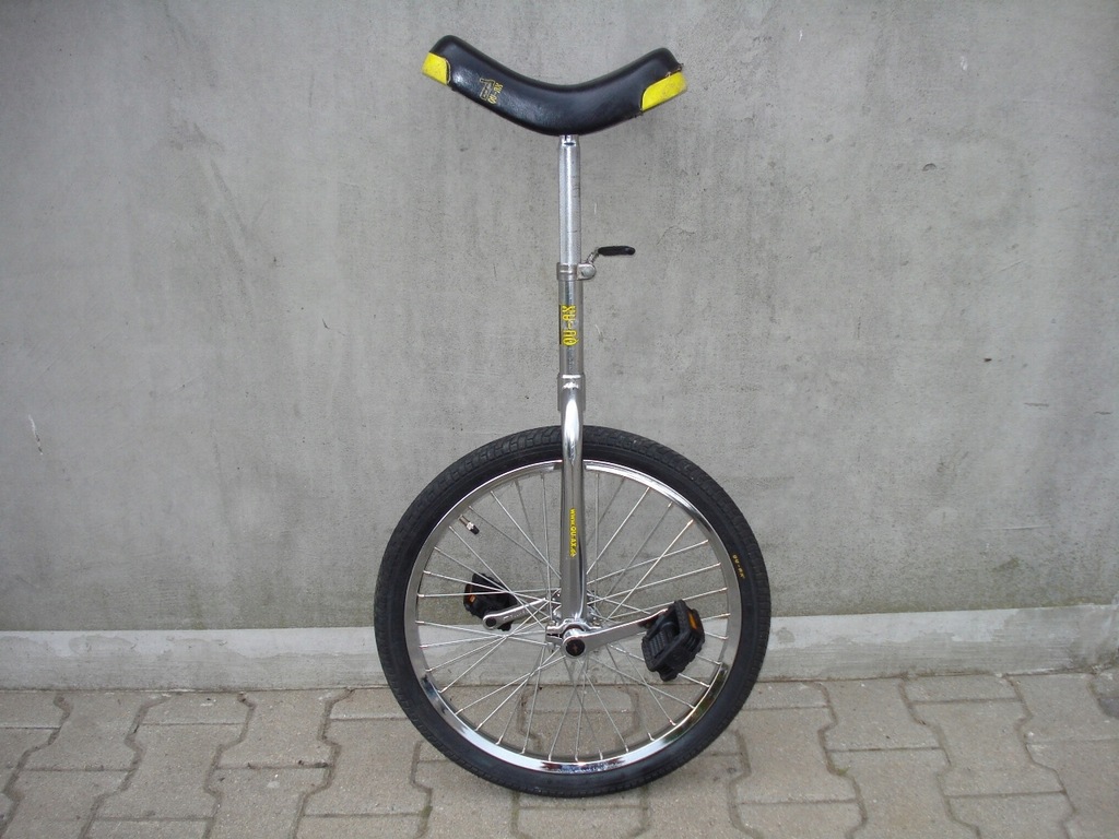 Monocykl QU-AX LUXUS 20'' jednokołowiec silver