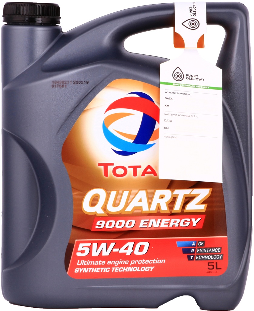 Масло total quartz 5w40