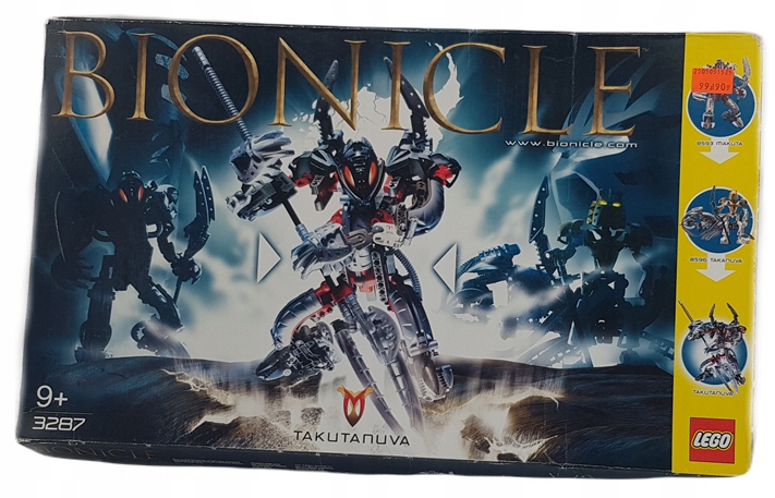[24] LEGO BIONICLE 3287/10201 Takutanuva [pudełko]