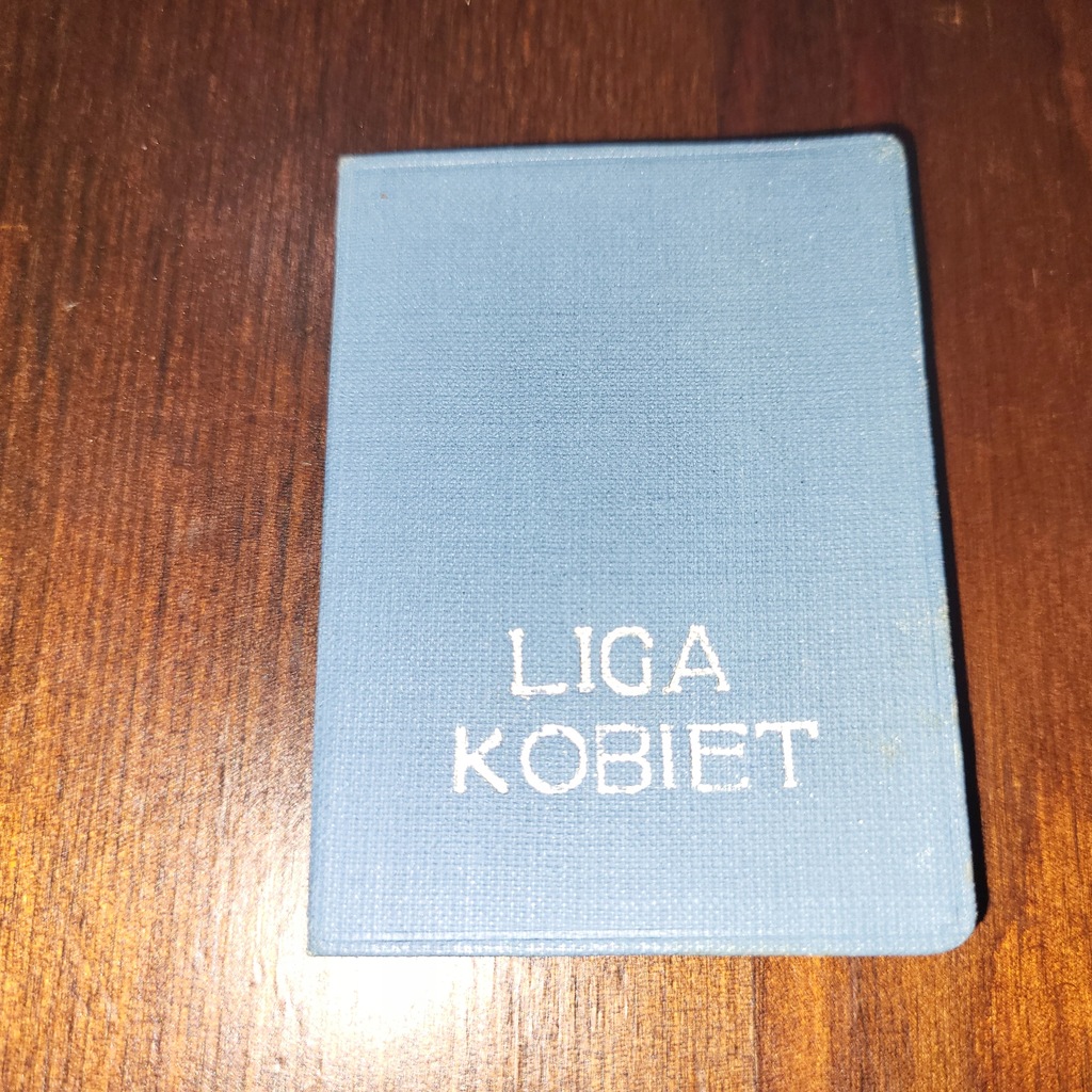 Liga Kobiet Legitymacja Członkowska 1955 PRL