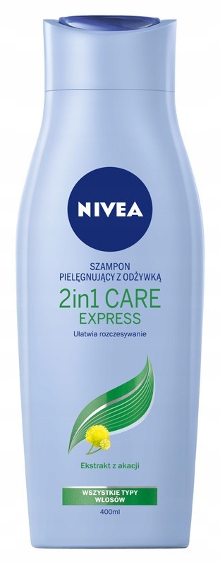 NIVEA WOM SZAMPON 400ML 2w1 EXPRES DO WSZYSTKICH