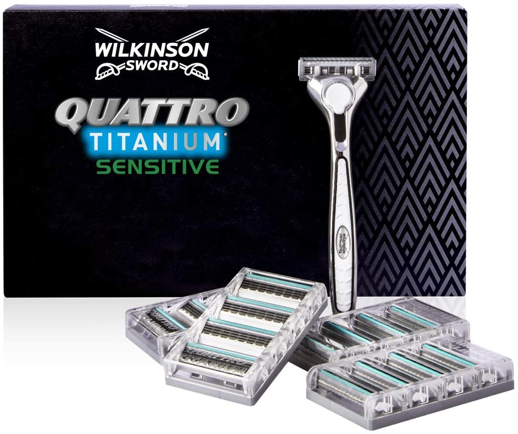 WILKINSON SWORD QUATTRO MASZYNKA + WKŁADY BK68