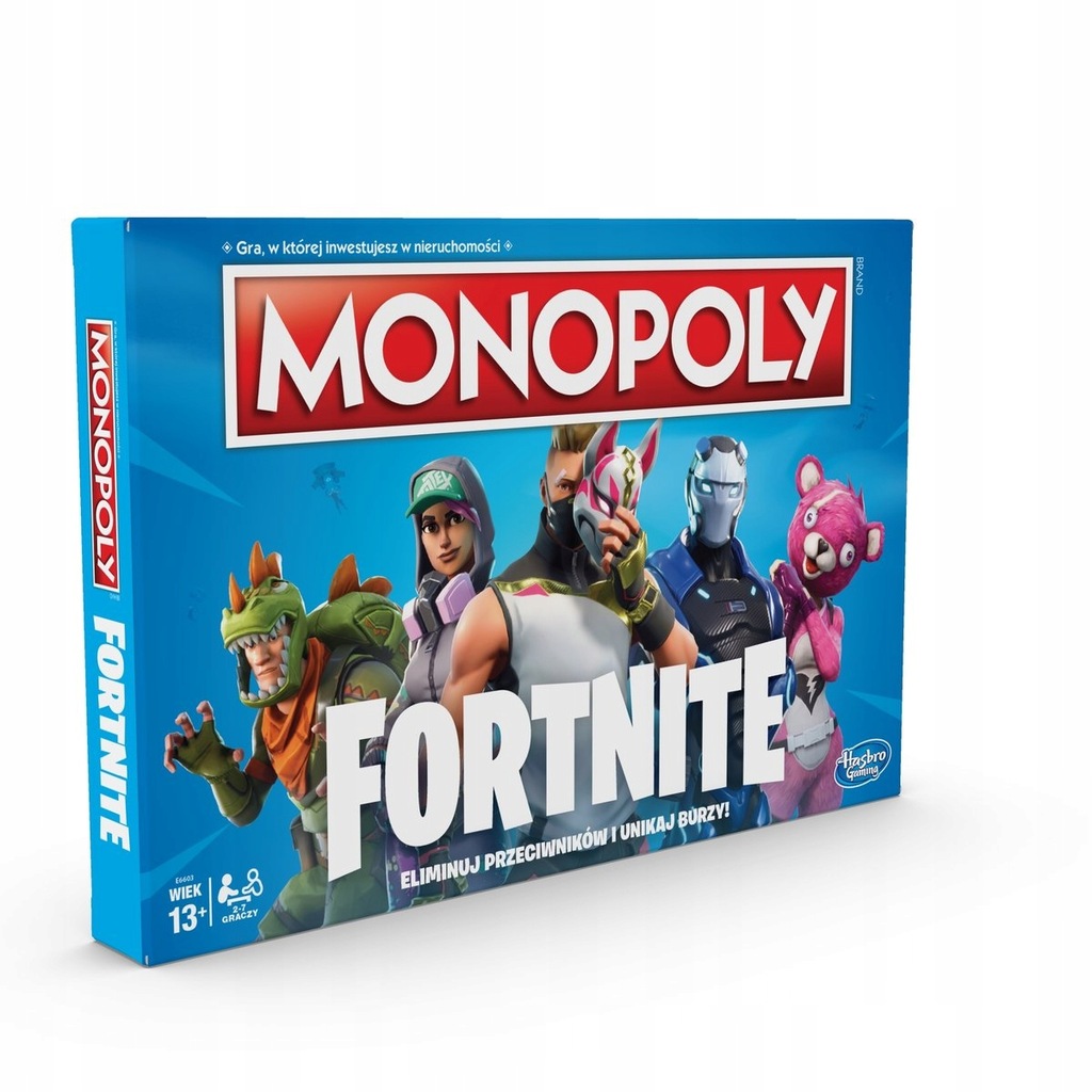 Купить ИГРА MONOPOLY FORTNITE E6603 HASBRO, польская версия: отзывы, фото, характеристики в интерне-магазине Aredi.ru