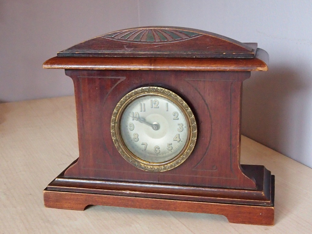 Zegar kominkowy - mech. sprawny