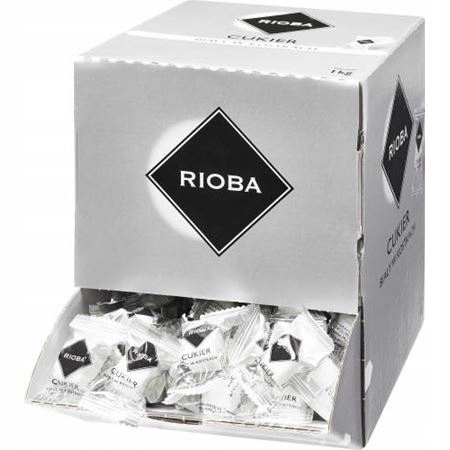 Cukier biały w kostkach Rioba 1 kg