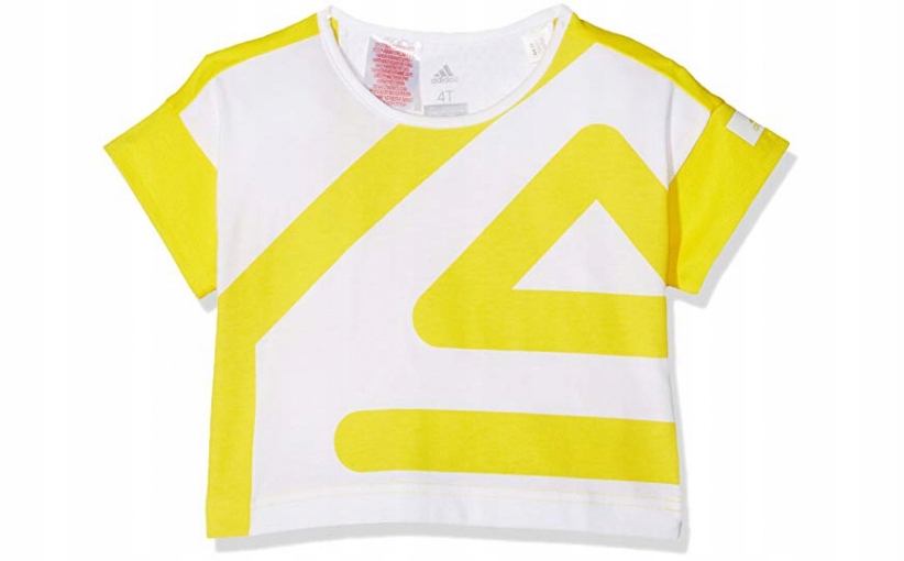 X07615KD36 ADIDAS T-SHIRT YELLOW 116