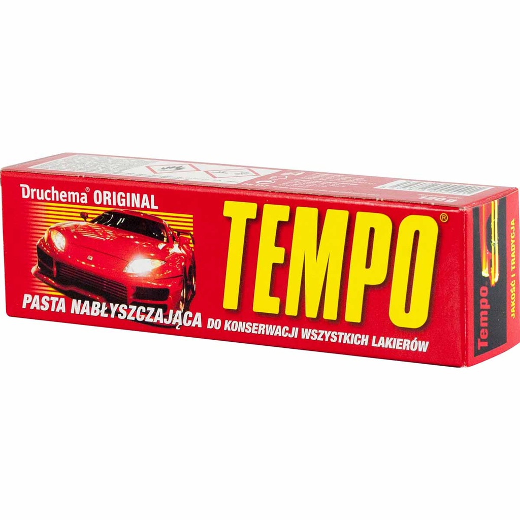Pasta nabłyszczająca do konserwacji wszystkich lakierów Druchema Tempo 120g