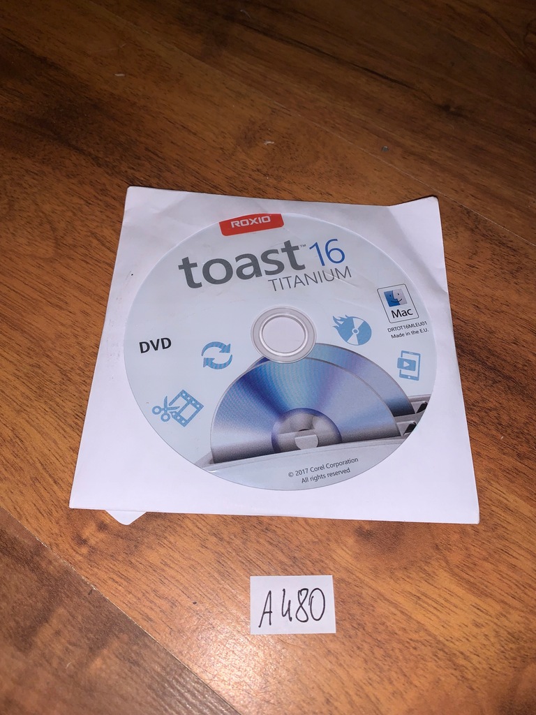 Toast 16 Titanium Mac - A480