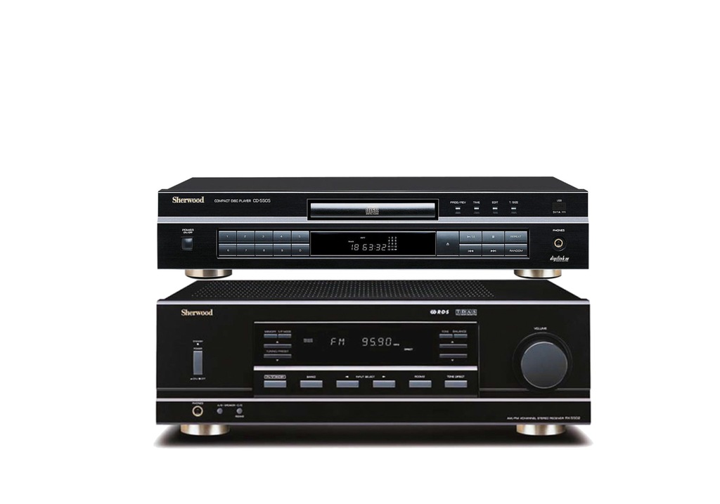 AMPLITUNER SHERWOOD RX 5502 + CD 5505 7713424340 oficjalne