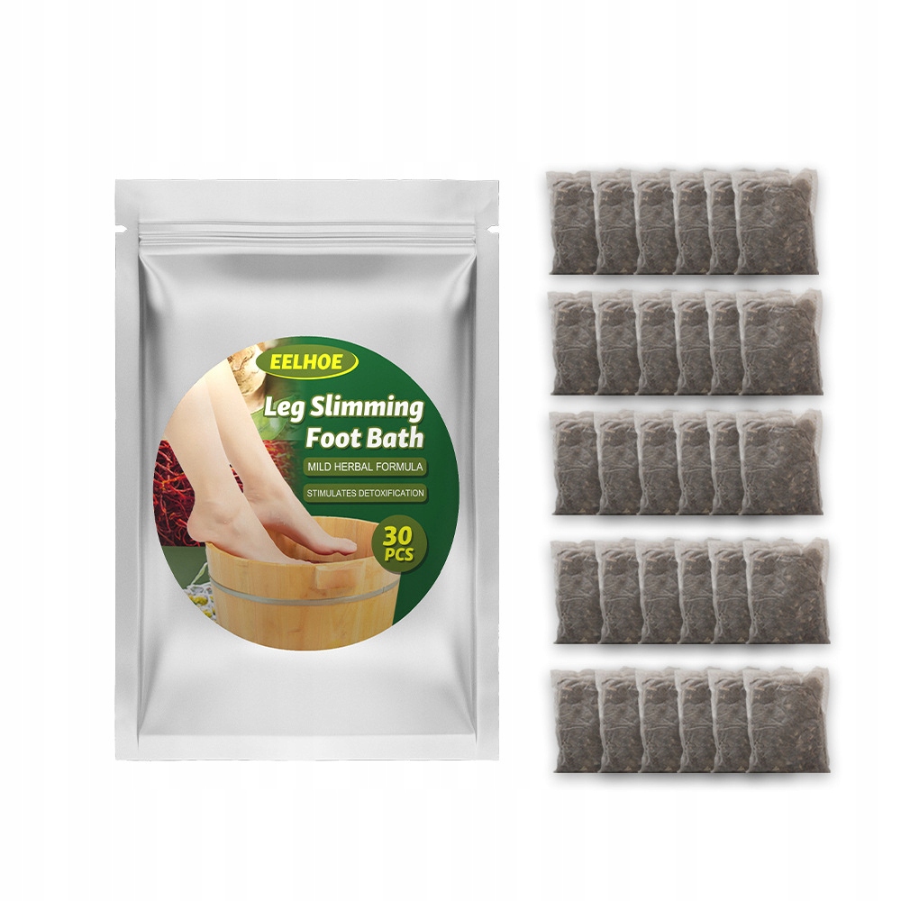 Detox Kąpiel Stóp Torba Ginger Moczenie Torba