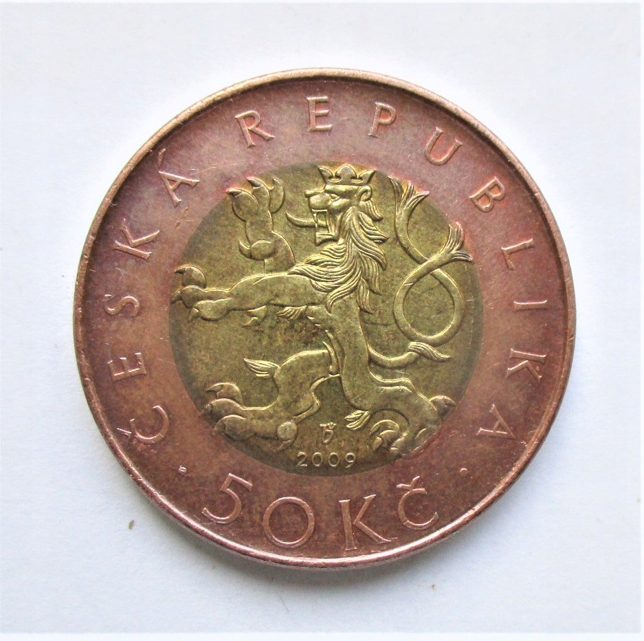 50 Koron 2009 r. Czechy
