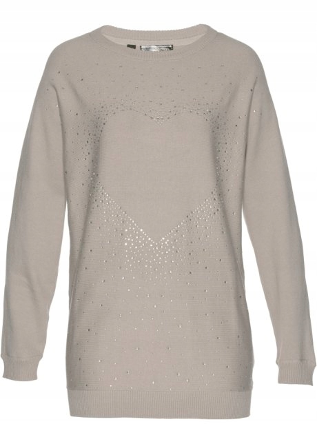 YA988 SWETER PULLOVER Z DŻETAMI 44/46