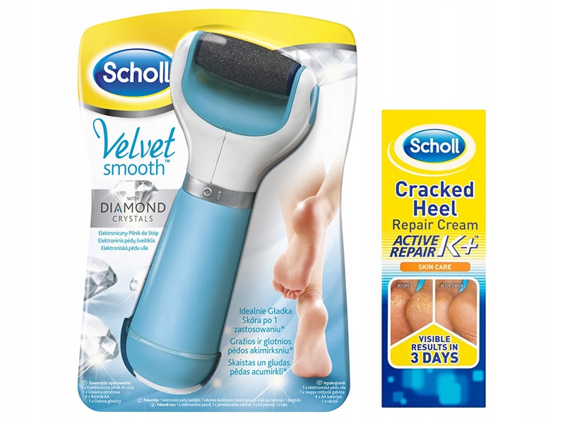 SCHOLL Velvet Smooth Elektroniczny pilnik do stóp