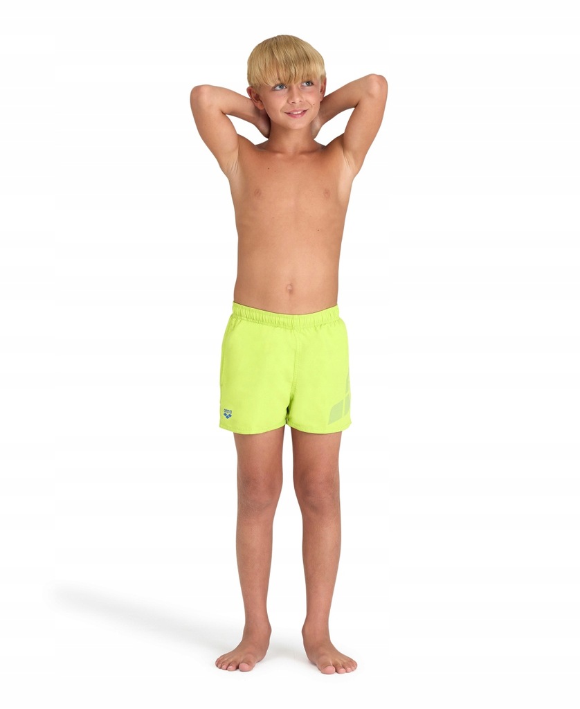 dziecięce spodenki kąpielowe szorty bokserki ARENA Beach Short Logo R r.164