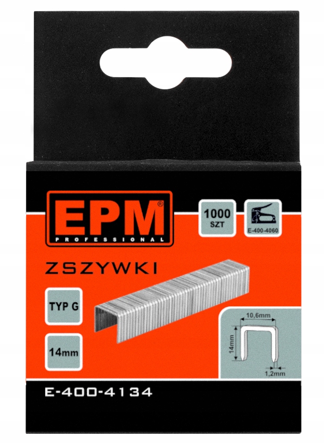 ZSZYWKI TYP G 1000SZT 10.6MM*1.2MM 14MM