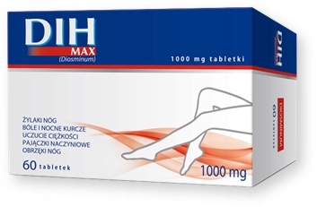 DIH Max Comfort, 1000 mg, tabletki, 60szt.
