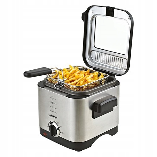 Mesko Deep Fryer MS 4910 Power 900 W, Capacity 1.5 L, Silver